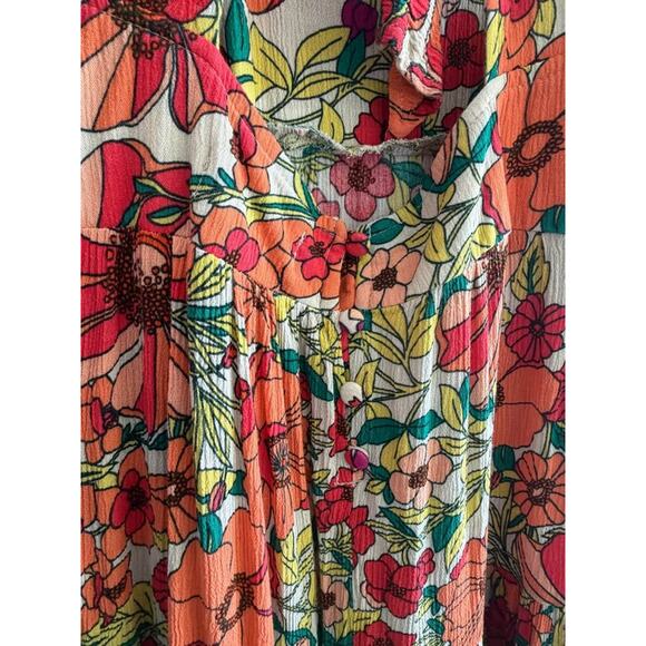 Women’s Natural Life Boho Floral Maxi Dress Size M - Picture 6 of 10